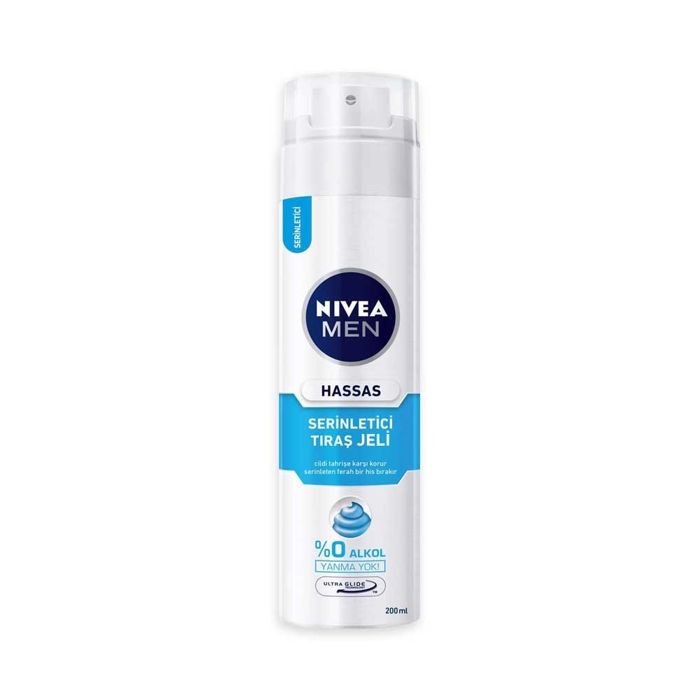 Nivea Tıraş Jeli - Hassas Serinletici Etki 200 ml