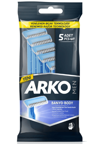 Arko Men Banyo Tıraş Bıçağı 5li