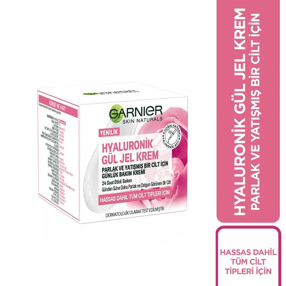 Garnier Hyaluronik Gül Jel Krem 50 ml