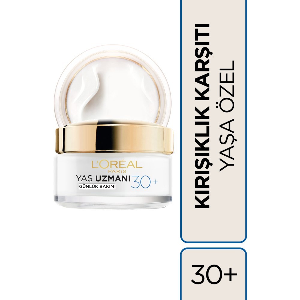 Loreal Paris Yaş Uzmanı 30+ Kırışıklık Karşıtı Nemlendirici Krem