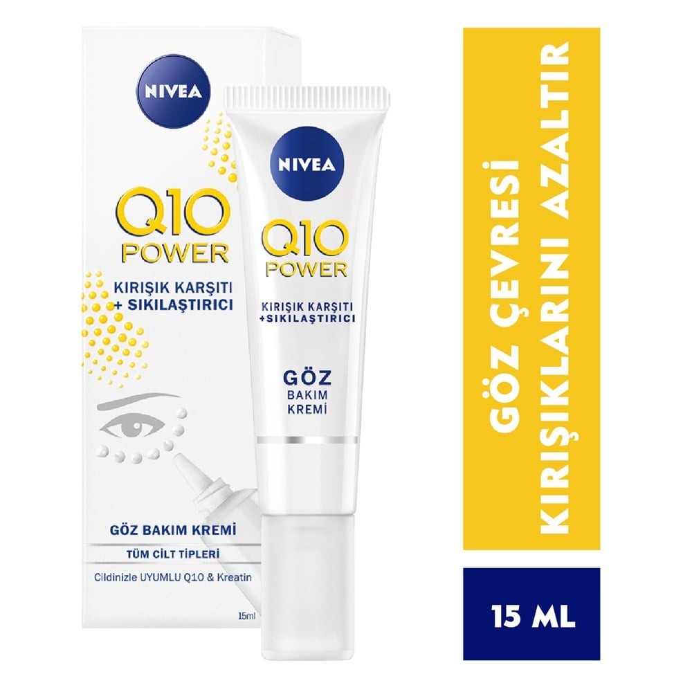 Nivea Göz Kremi - Q10 Plus Kırışık Karşıtı 15 ml