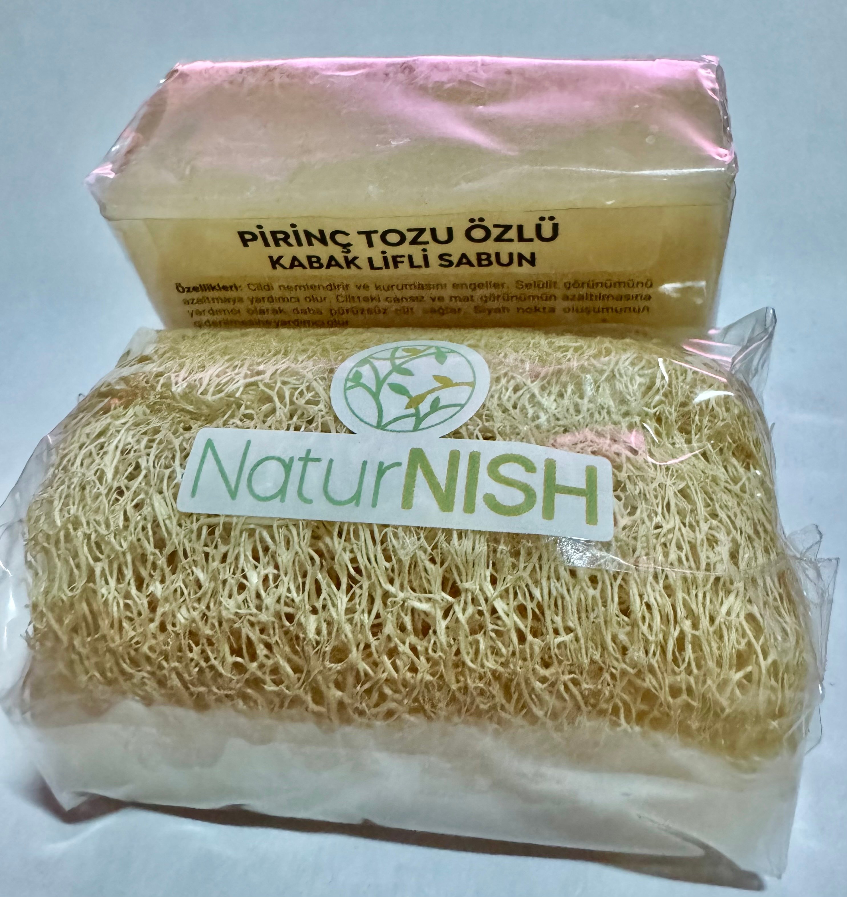 Naturnısh Sabun 120 gr PİRİNÇ TOZU
