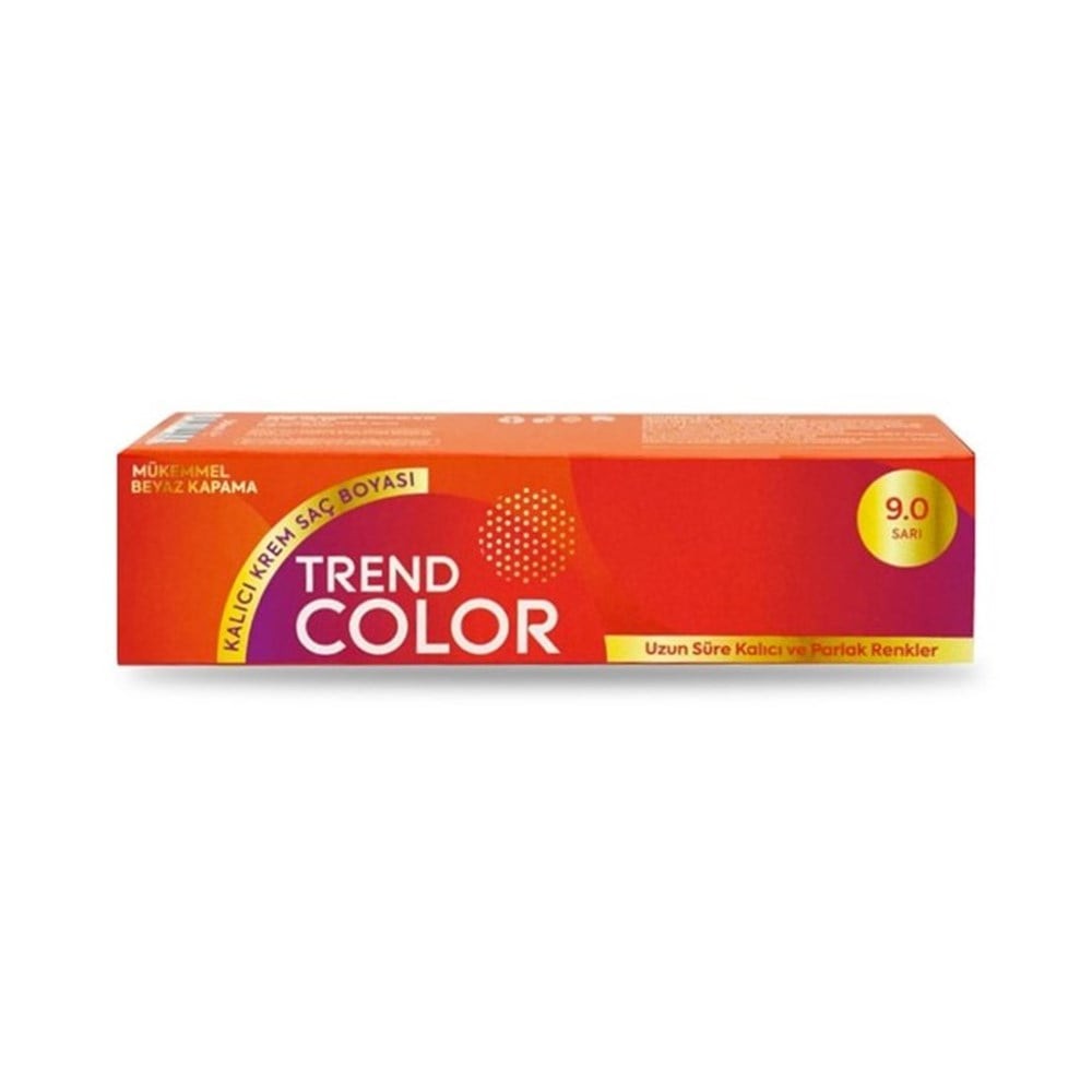 Trend Color Tüp Saç Boyası 9.0 Sarı 50 ml