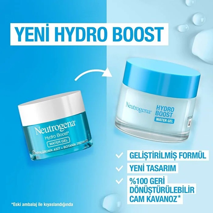 Neutrogena Yüz Kremi Hydro Boost Water gel Nemlendirici Normal Ciltler İçin 50 ml