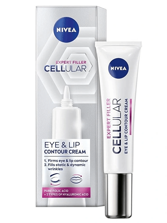 Nivea Visage Expert Göz ve Dudak Kremi Filler Cellular Eye &amp;Lip Contour Cream 15 ml