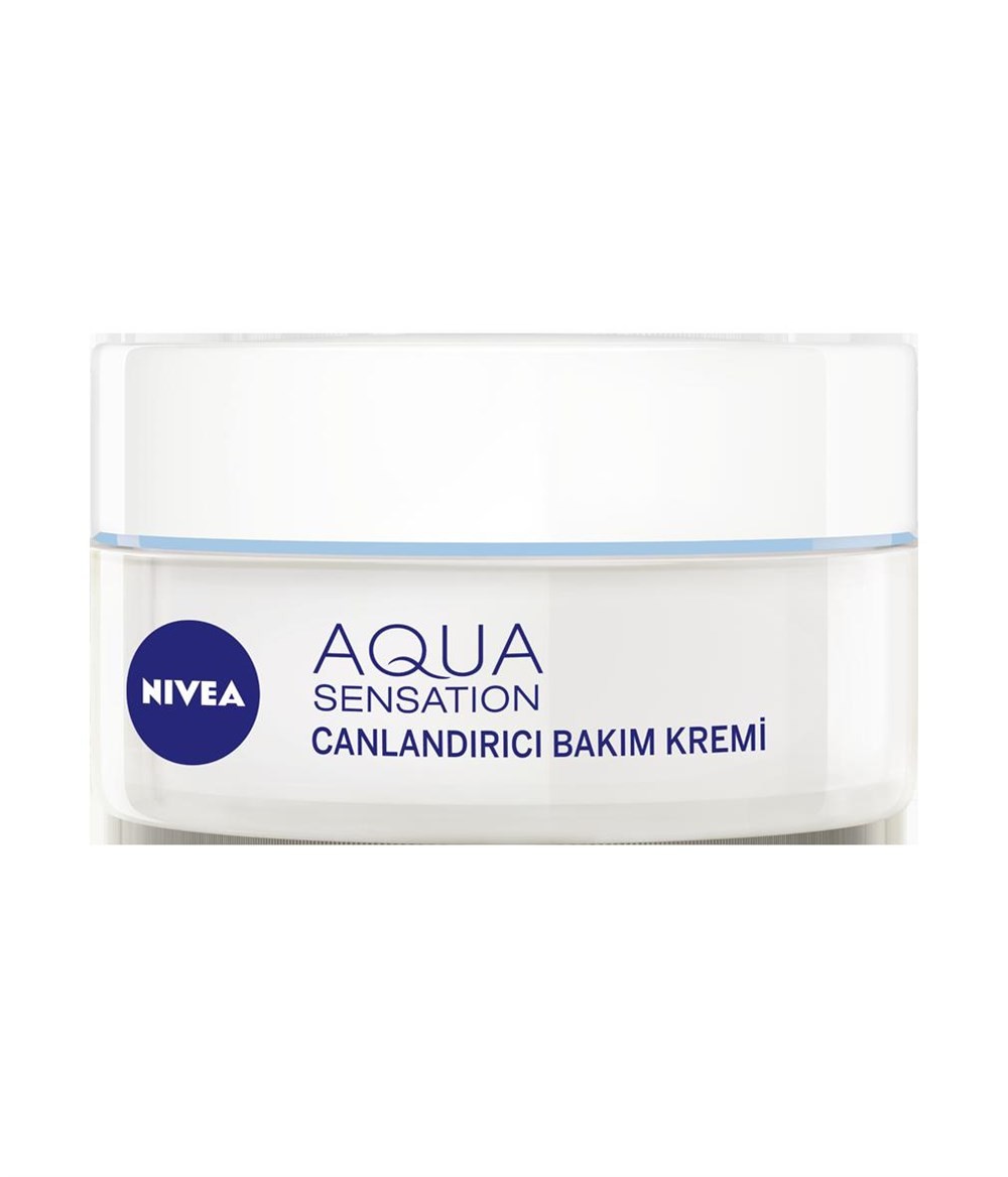 Nivea Canlandırıcı Bakım Kremi - Aqua Sensation Normal/Karma Ciltler için 50 ml