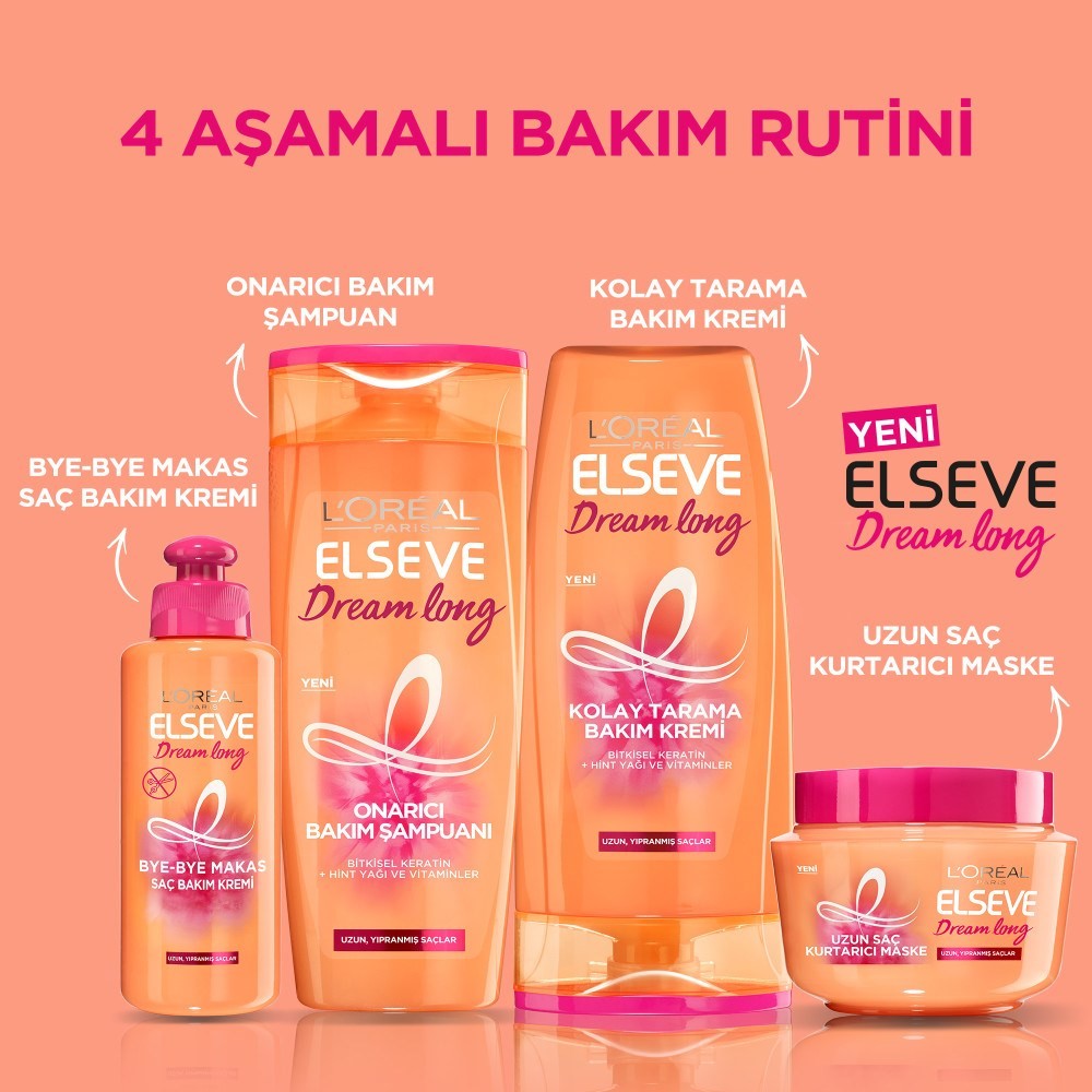 Loreal Paris Elseve Şampuan Dream Long 520 ml