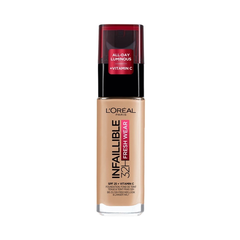 Loreal Paris Face Uzun Süre Kalıcı Fondöten Infaillible 32h Fresh Wear 140 Golden Beige 30 ml