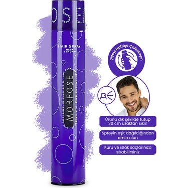 Morfose Mor Mega Strong Saç Spreyi 400 Ml