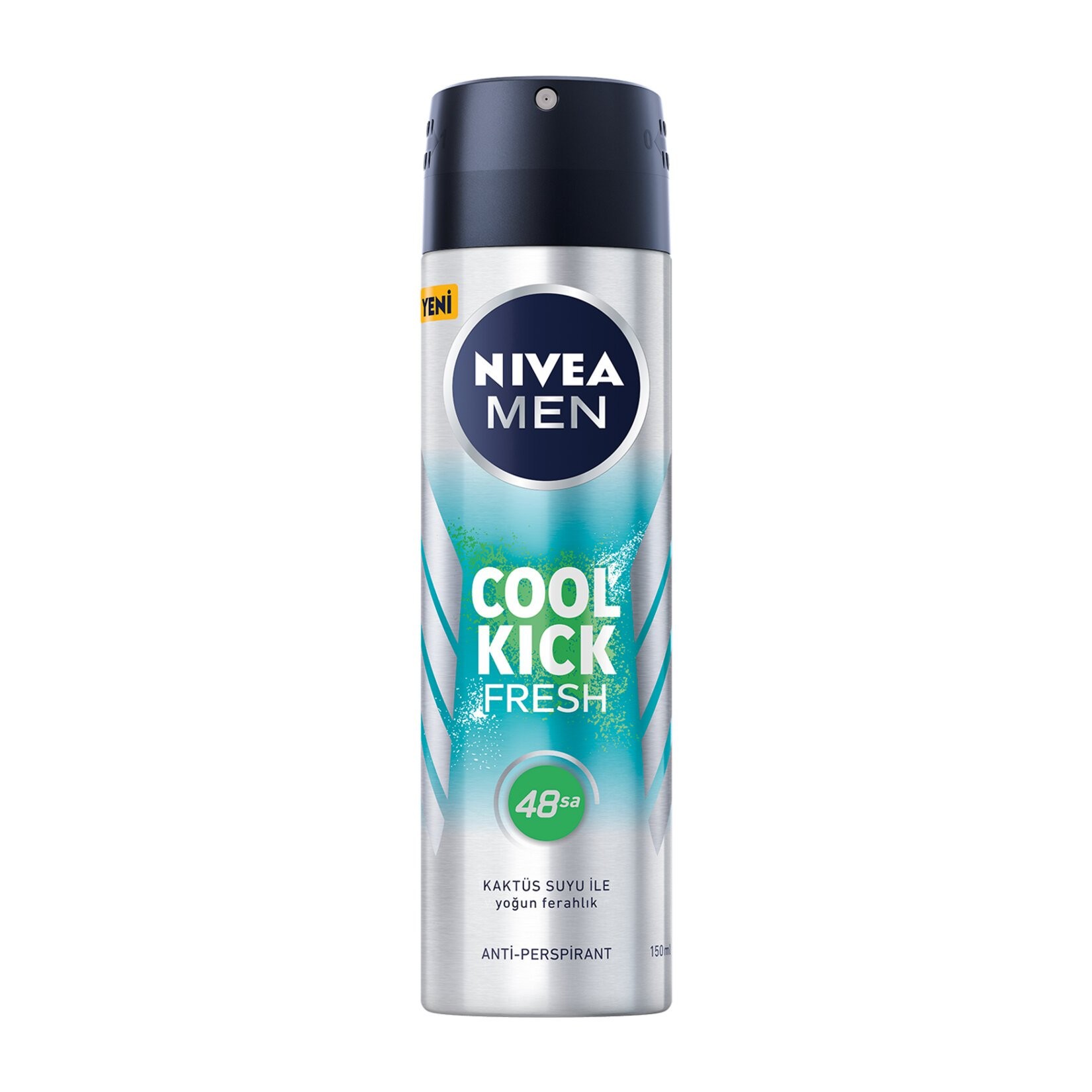 NIVEA Men Erkek Sprey Deodorant Cool Kick Fresh 150 ml