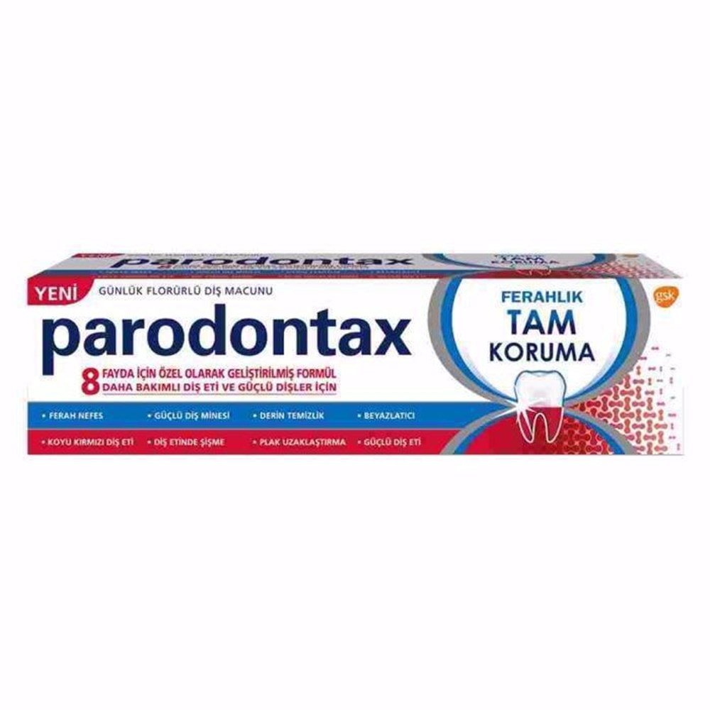 Paradontax Diş Macunu - Ferahlık Etkisi ve Tam Koruma 75 ml