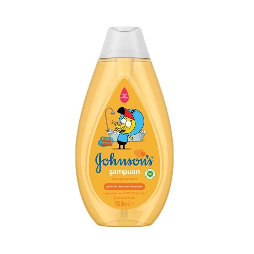 Johnsons Baby Bebek Şampuanı - Kral Şakir Serisi Söz Dinleyen Saçlar 500 ml