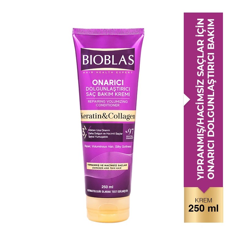 Bioblas Kolajen & Keratin Saç Kremi 250 ml