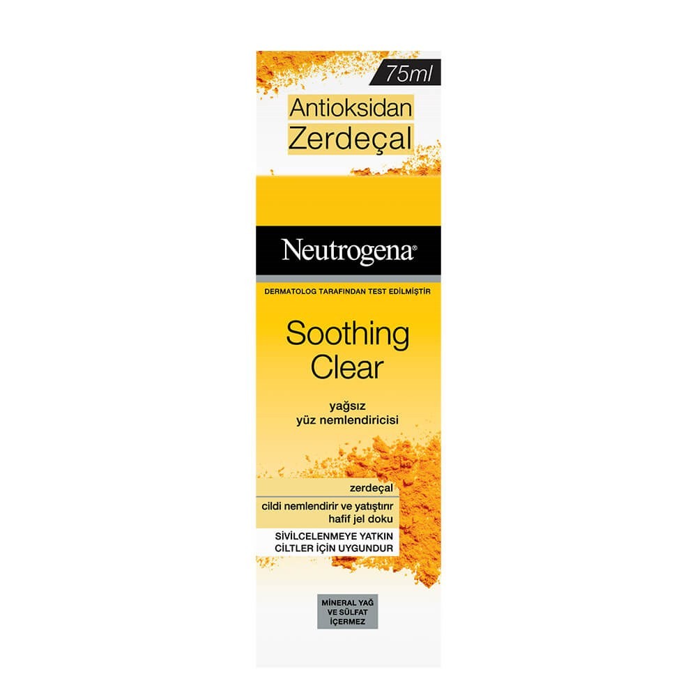 Neutrogena Yağsız Nemlendirici Krem Soothing Clear 75 ml