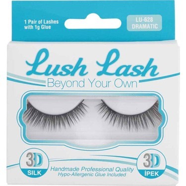 Lush Lash 3d İpek Kirpik Dramatic LU-628