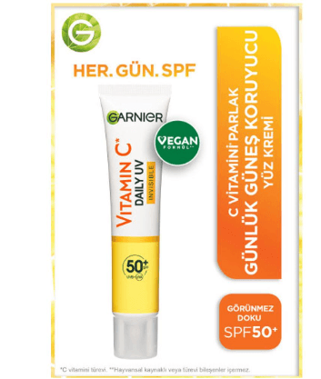 Garnier Skin Natural Nem. Yüz Krem 40ml C Vitamin Invısıble