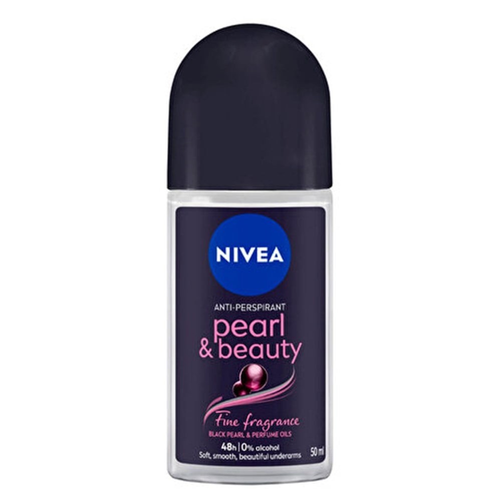 Nivea Kadın Roll On Deodorant Pearl&amp;Beauty Black 50 ml