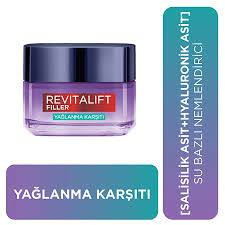 Loreal Paris Revitalift Filler Yağlanma Karşıtı Su Bazlı Nemlendirici Jel Krem Salisilik Asit & Hyalüronik Asit 50 ml