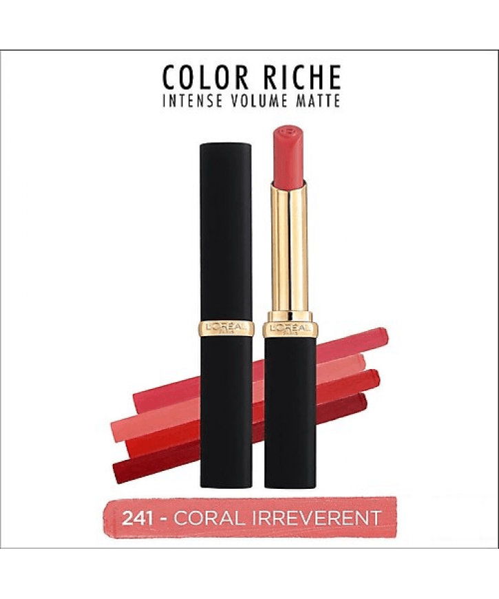 Loreal Paris Color Riche Intense Volume Matte Ruj 241 Coral Irrevere