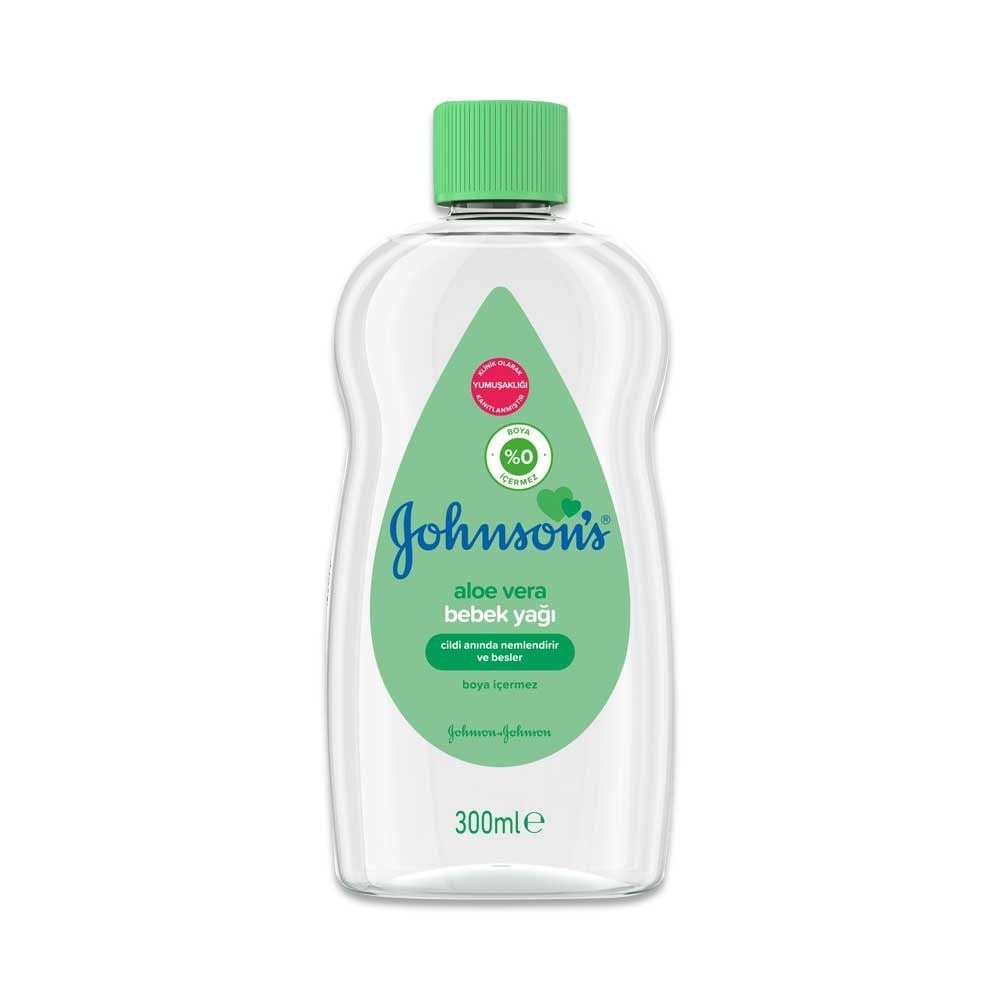 Johnsons Baby Bebek Yağı Aloevera Özlü 300 ml