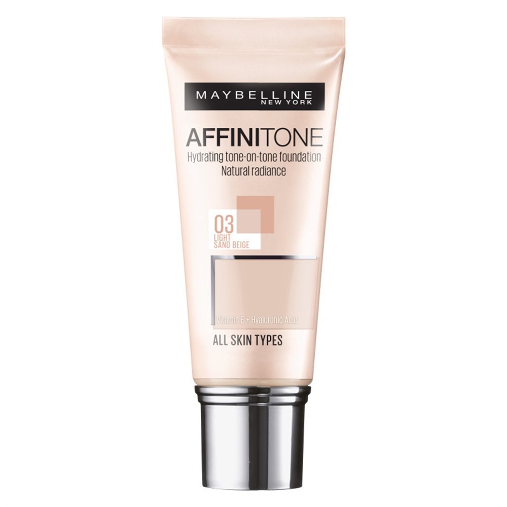 Maybelline New York Kapatıcı Affinitone Foundation 03 Light Sand Beige