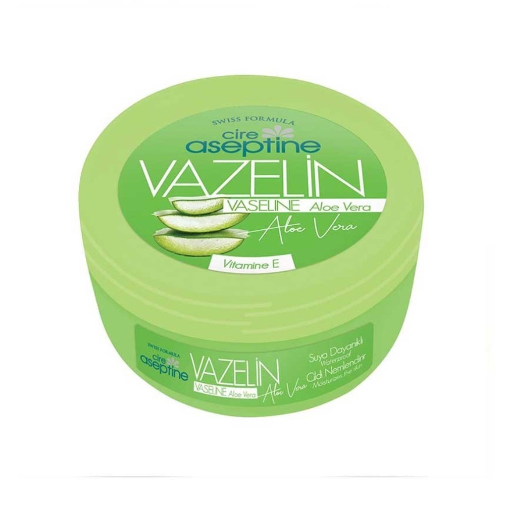 Cire Aseptine Vazelin Aloe Vera Özlü Vitamin E Etkili 150 ml