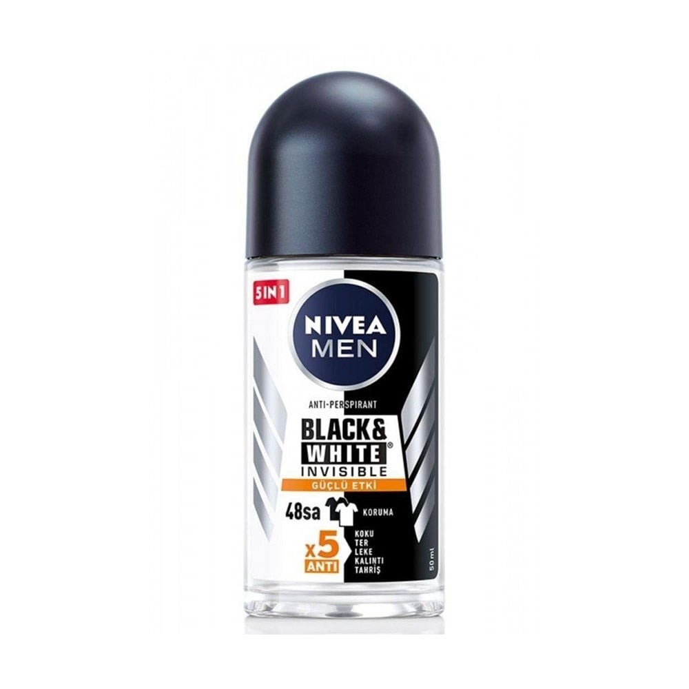 Nivea Erkek Roll On Deodorant Black&White Ultimate Impact 50 ml