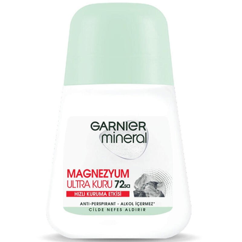 Garnier Aeresol Roll On Deodorant Magnezyum Mineral 50 ml
