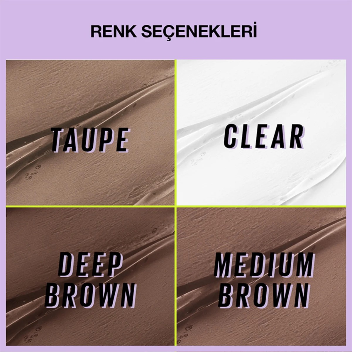 Maybelline New York Super Lock Brow Glue Kaş Sabitleyici Maskara Medium Brown