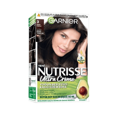 Garnier Nutrisse Ultra Creme Saç Boyas 3 Koyu Kahve