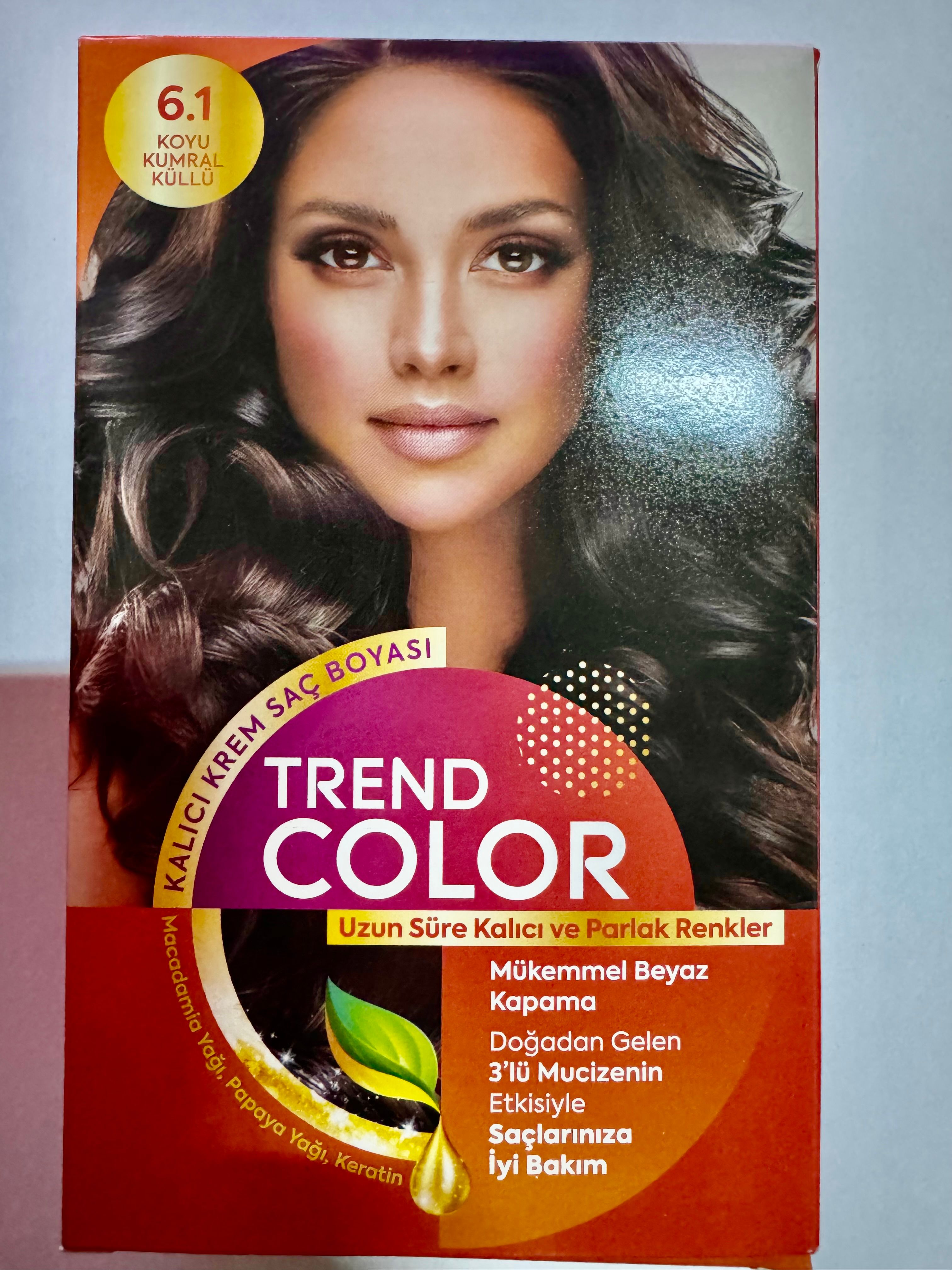 Trend Color Kit Boya 50ml 6.1 Koyu Kumral Kullu