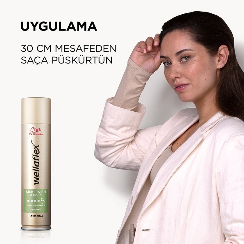Wella Flex Saç Spreyi 250 ml Silk Finish&Hold