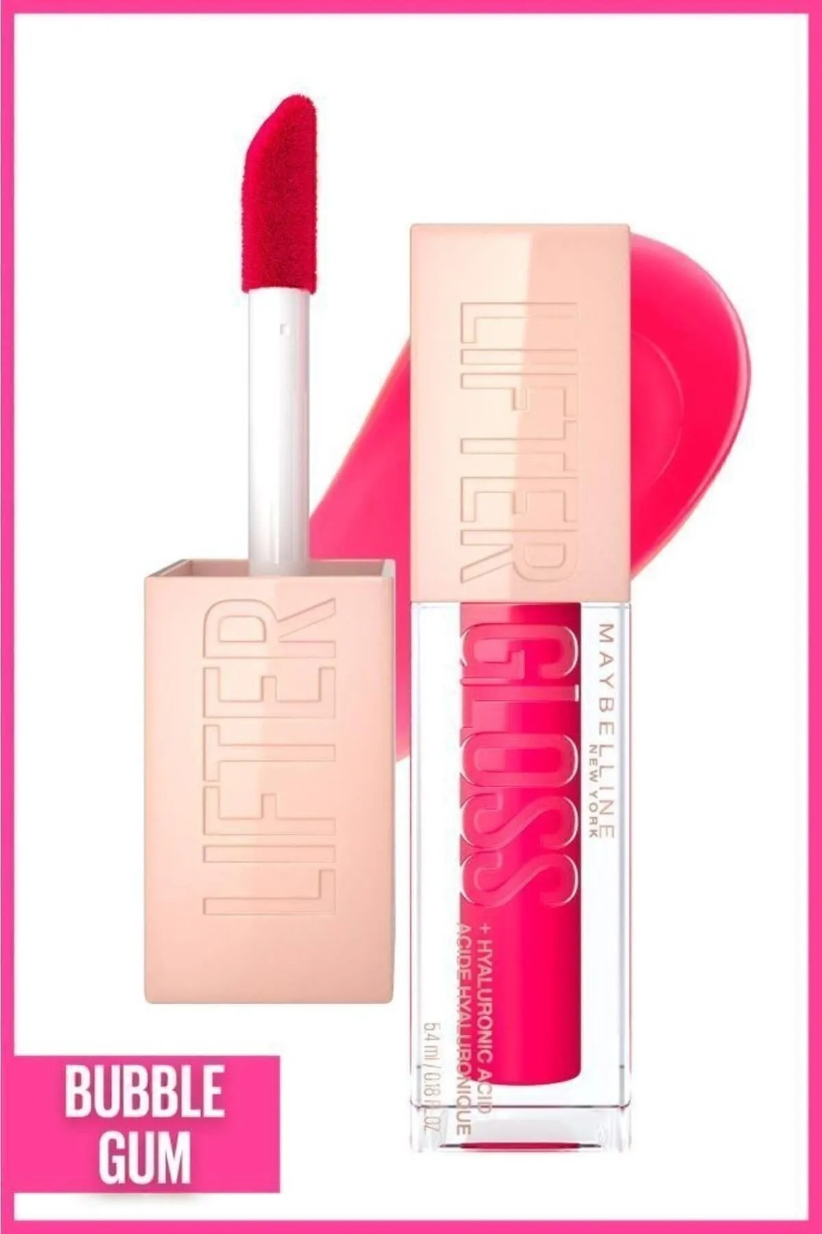 Maybelline New York Lifter Gloss Nemlendirici Dudak Parlatıcısı 024 Bubblegum