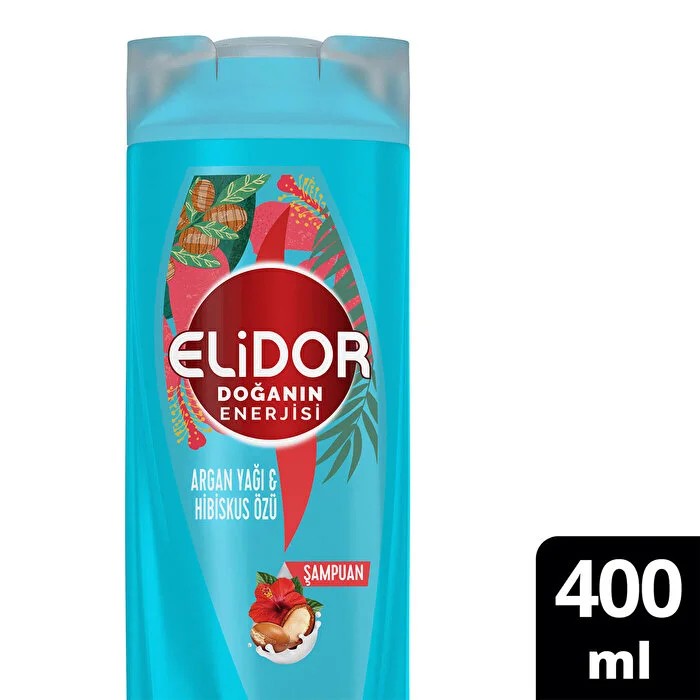 Elidor Şampuan Argan Yağı Hibiskus 400 ml