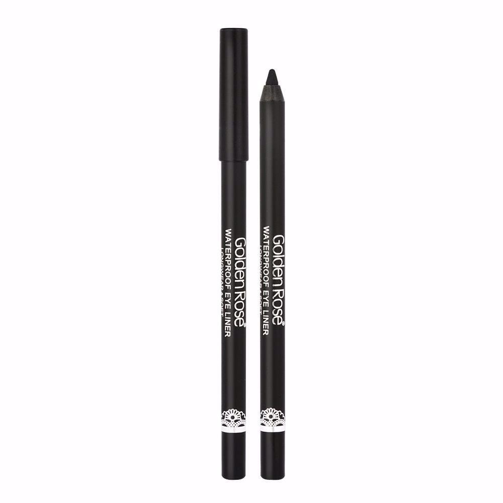 Golden Rose Göz Kalemi Waterproof Eyeliner Longwear Ultra Black Soft