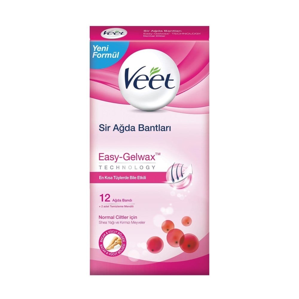 Veet Soğuk Ağda Bandı Normal 12li