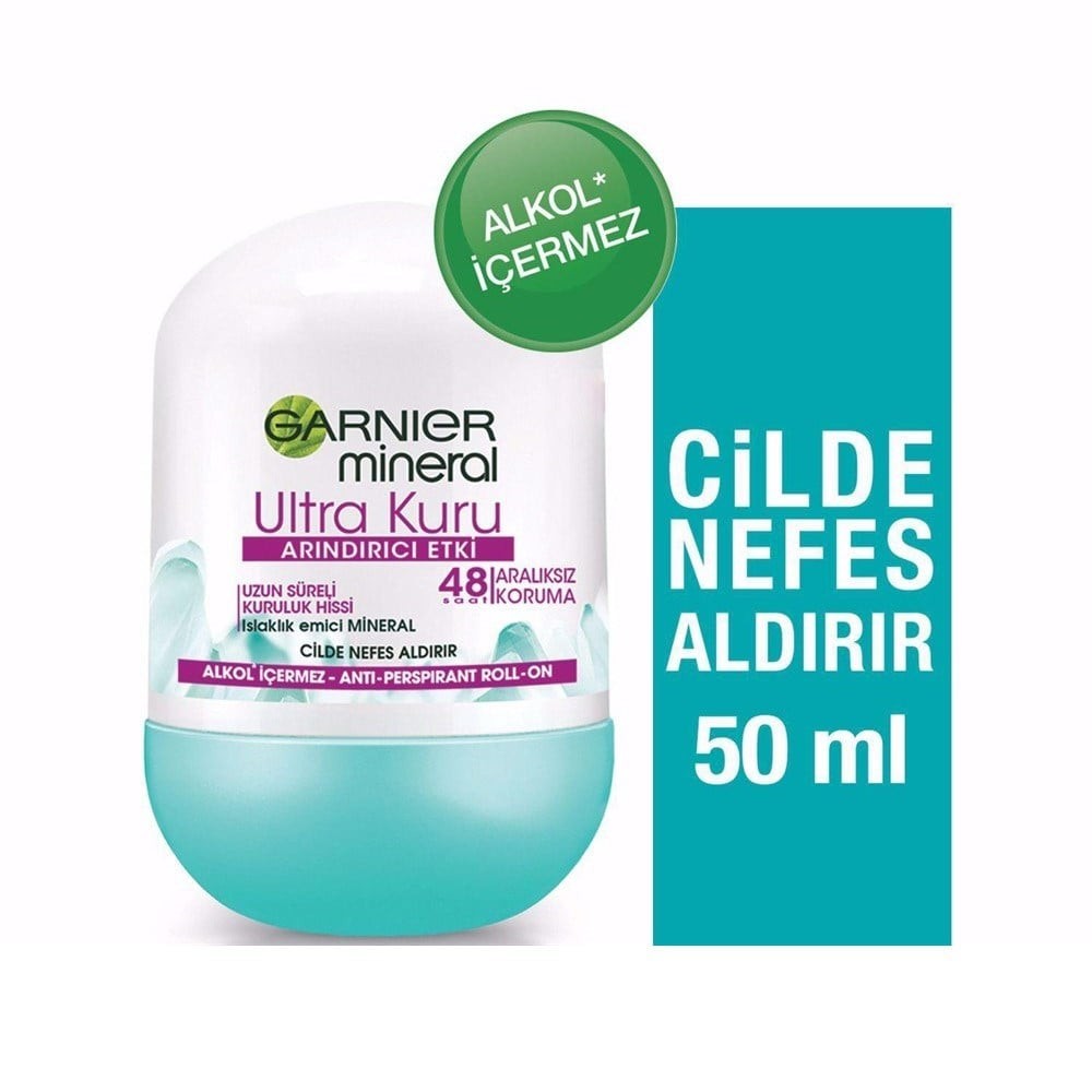 Garnier Anti-perspirant Kadın Roll On Deodorant Ultra Kuru Arındırıcı Etki 50 ml