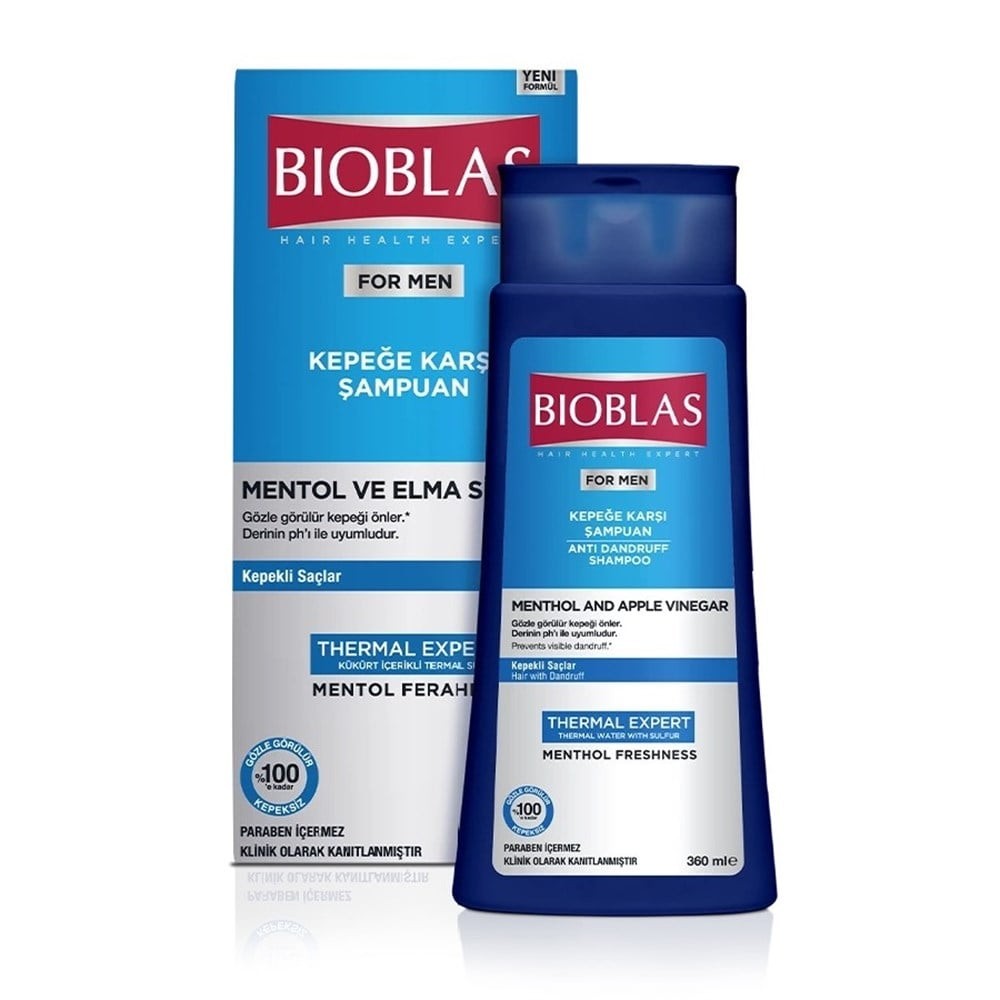 Bioblas Thermal Expert Men Kepeğe Karşı Şampuan 360 ml