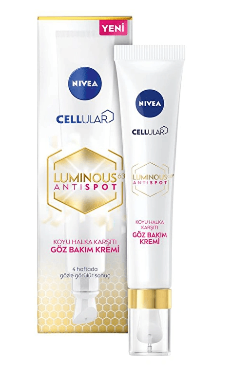 Nivea Cellular Luminous 630 Koyu Halka Karşıtı Göz Bakım Kremi 15 ml