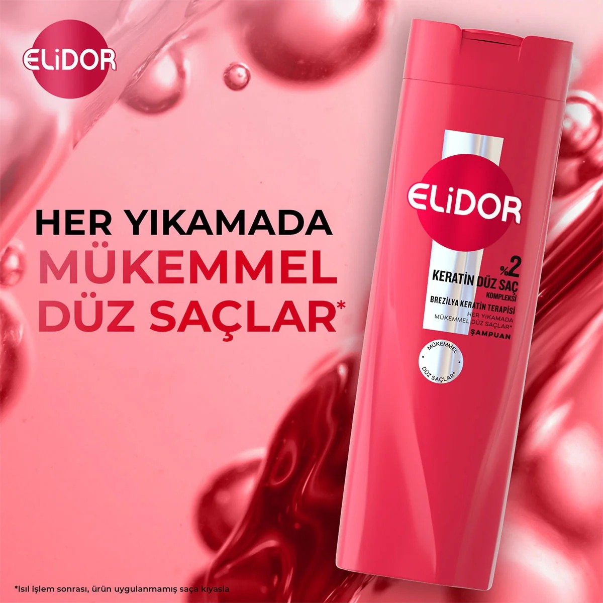 ELİDOR Şampuan Brezilya Keratin Terapisi 400 ml