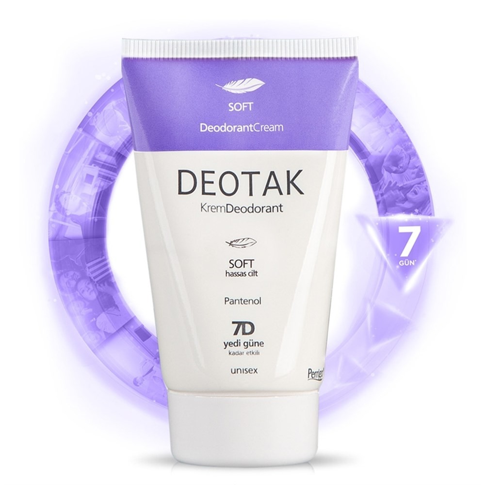 Deotak Pantenol Soft Krem Deodorant 50 ml