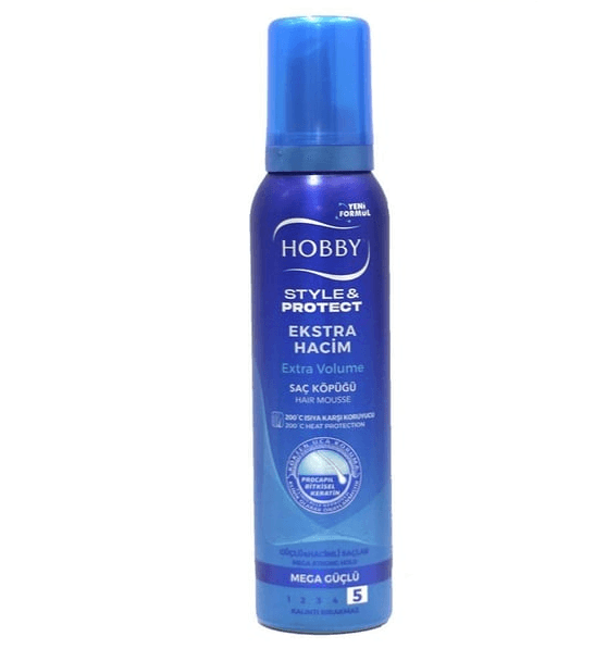 Hobby Saç Köpüğü - Ekstra Hacim Mega Güçlü 150 ml