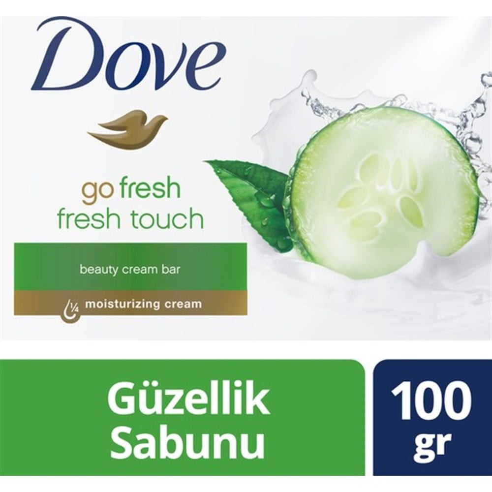 Dove Go Fresh Güzellik Sabunu Beauty Cream Bar Fresh Touch Salatalık ve Yeşil Çay Ferahlığı 100 gr