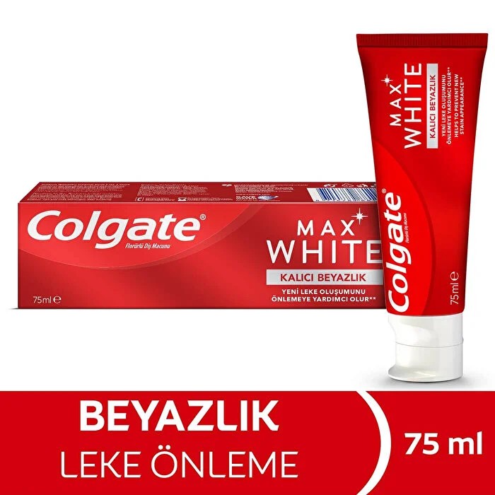 Colgate Diş Macunu Max White Kalıcı Beyazlık 75 ml