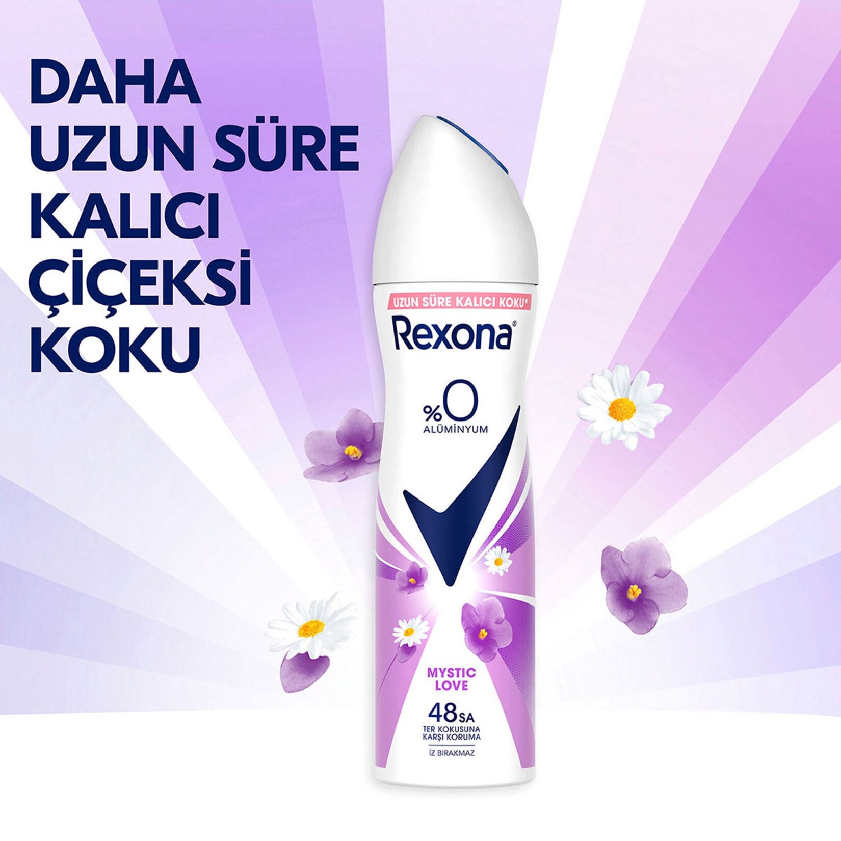 REXONA Kadın Deodorant Sprey Mystic love 150 ml