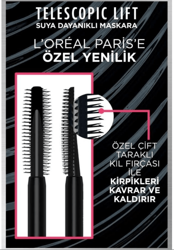 Loreal Paris ProXXL Lift Çift Taraflı Maskara