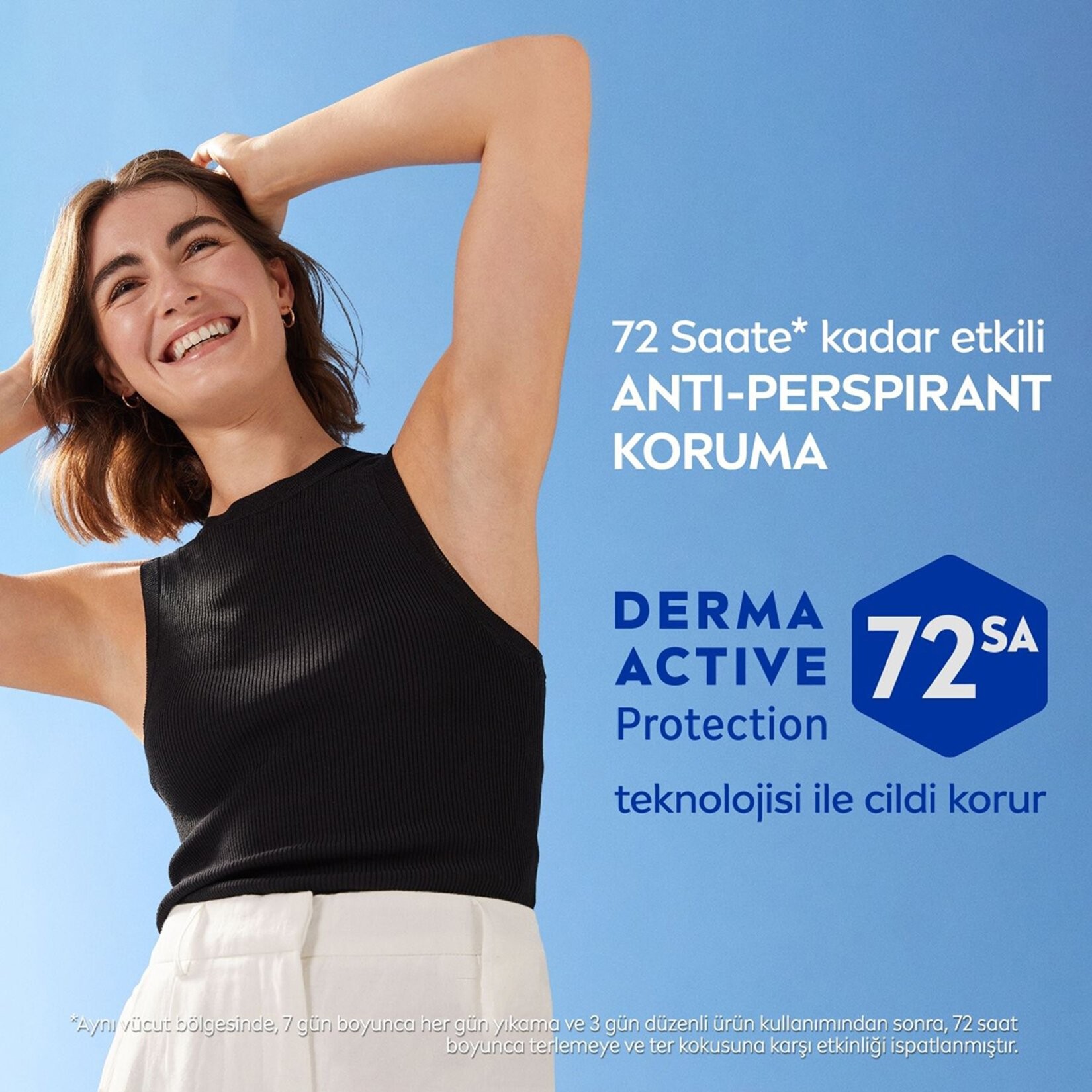 NIVEA Kadın Sprey Deodorant Black&White Invisible Pure 150 ml