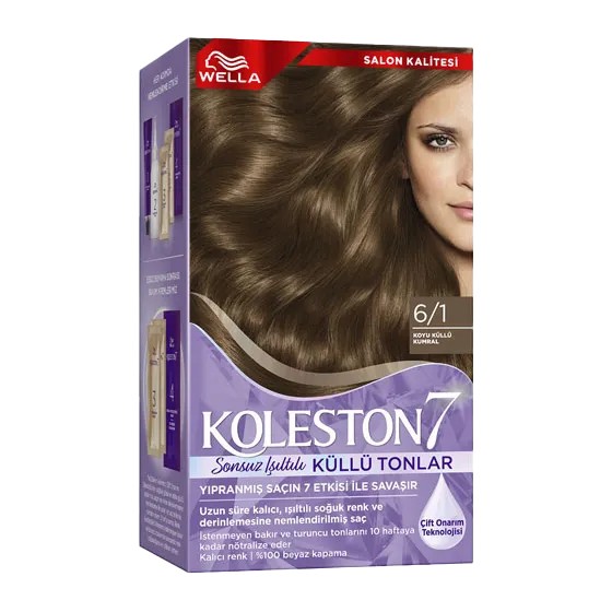 Wella Koleston Supreme Saç Boyası 6/1 Koyu Küllü Kumral