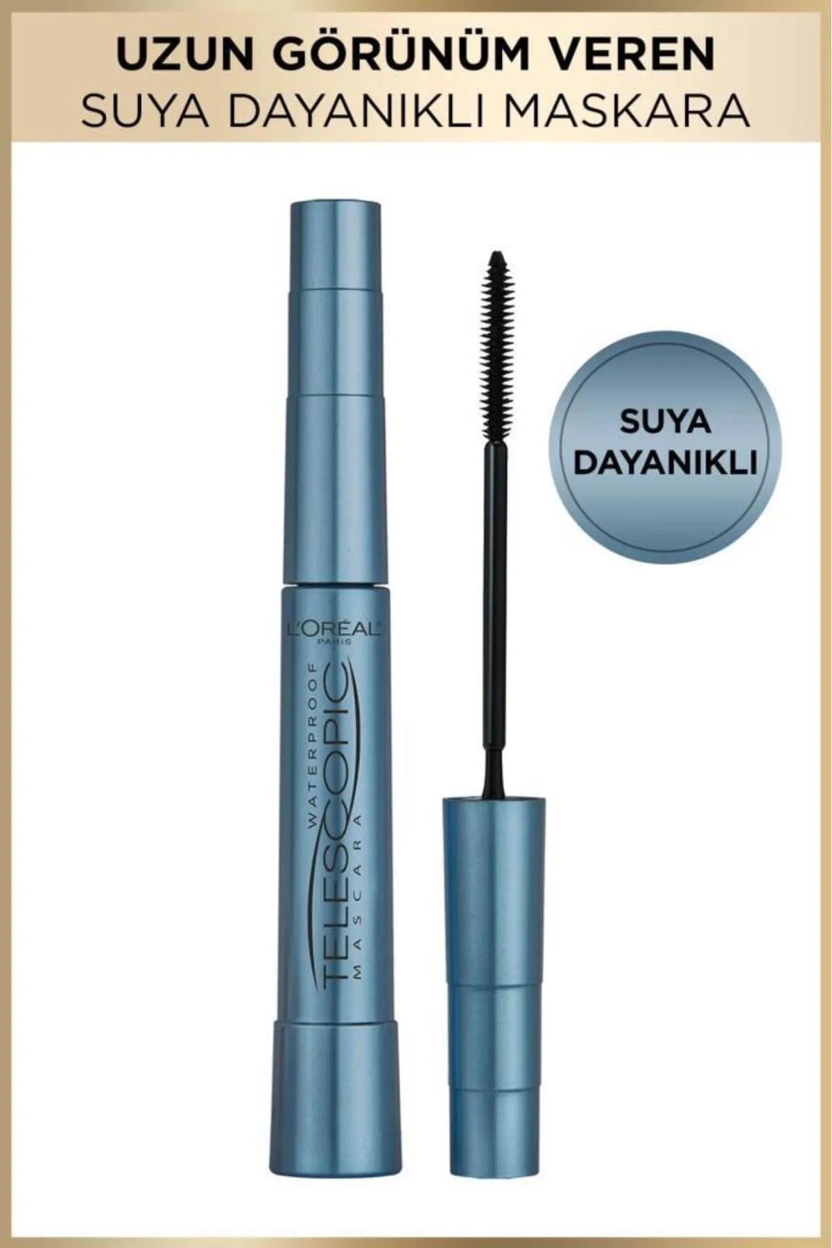 Loreal Paris Telescopic Suya Dayanıklı Maskara Siyah