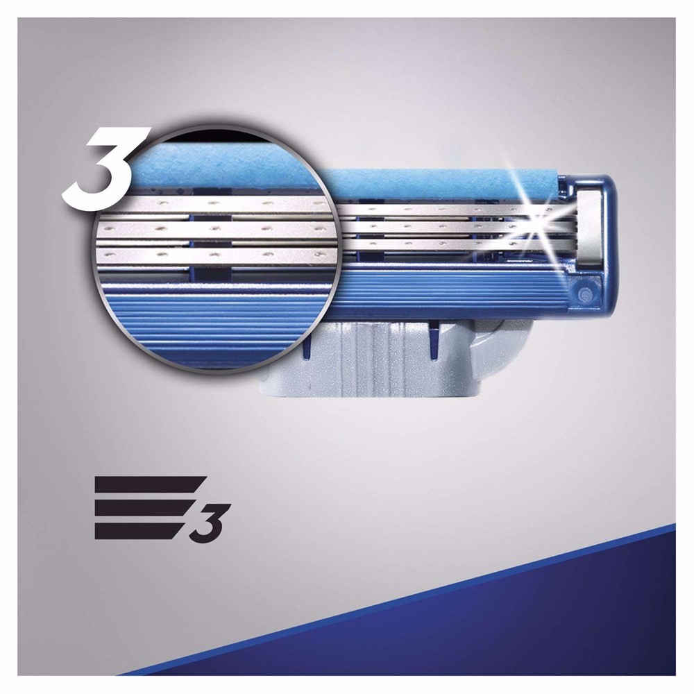 Gillette Mach3 Turbo Bıçak 4lü